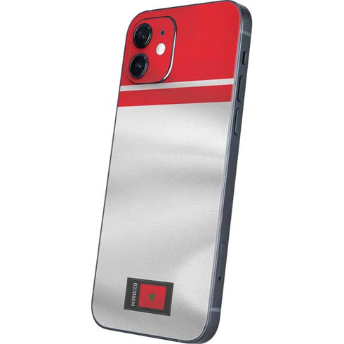 Morocco Soccer Flag iPhone 12 Skin